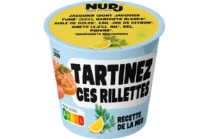 Rillettes recette de la mer, Nudj